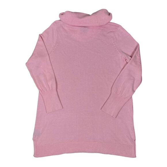 Lauren Ralph Lauren Woven Cowl Neck Sweater Modern Pink 1X Wool Blend Casual NWT - Picture 6 of 9